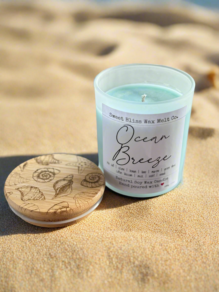 Coastal Style 10 oz Universal Jar Lids