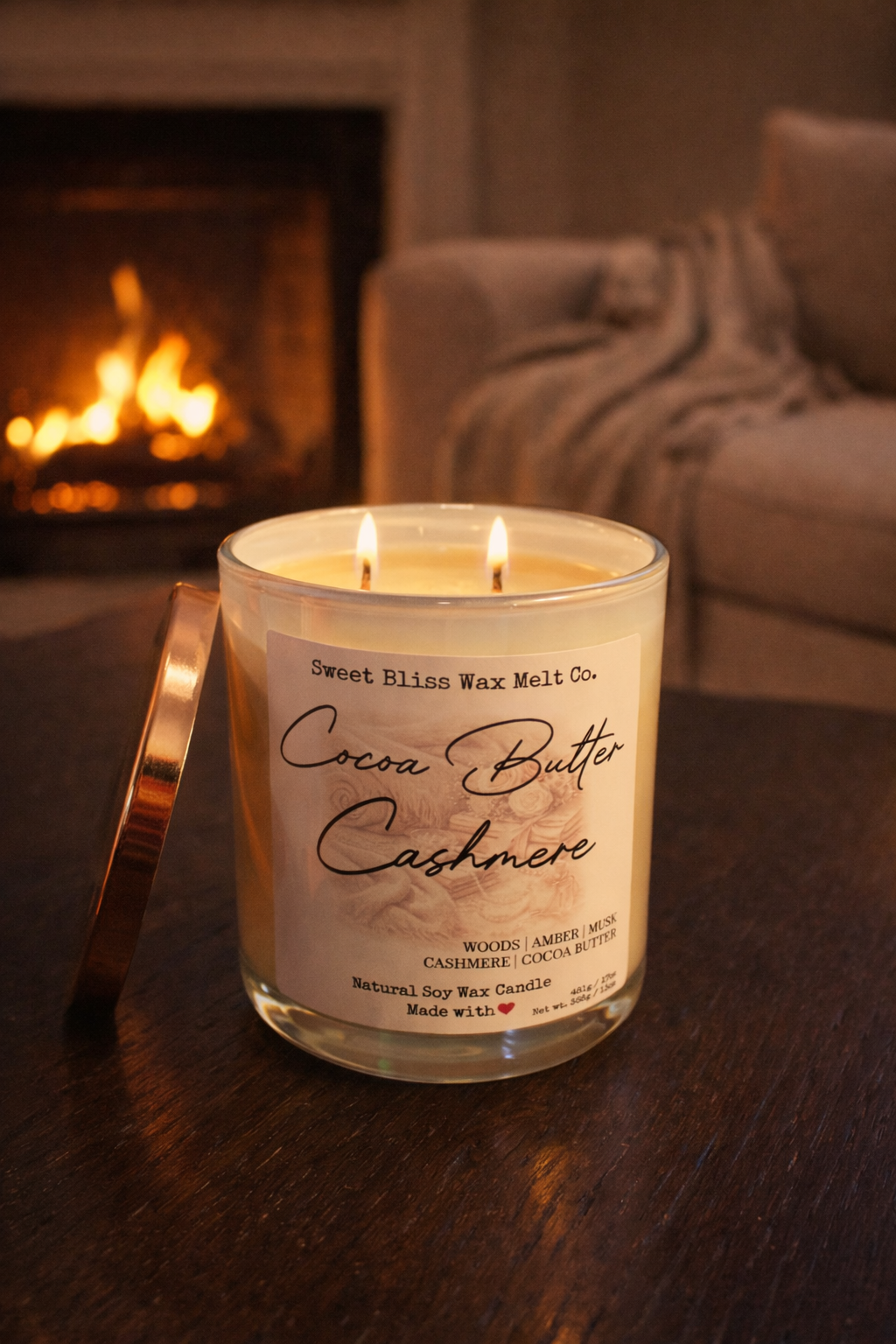 Cocoa Butter Cashmere Luxury Vessel Limited Release