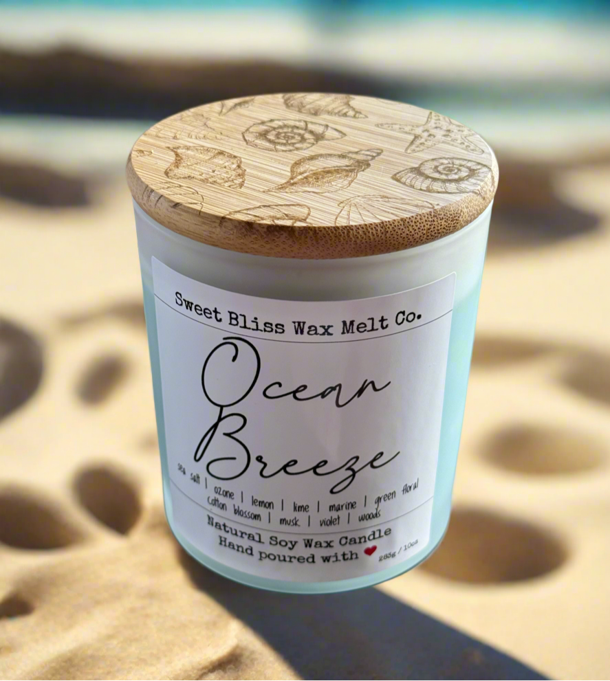 Coastal Style 10 oz Universal Jar Lids