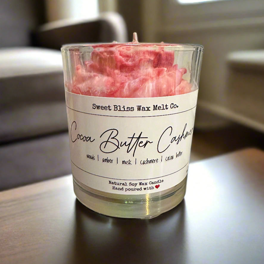 Cocoa Butter Cashmere- Peony Candles