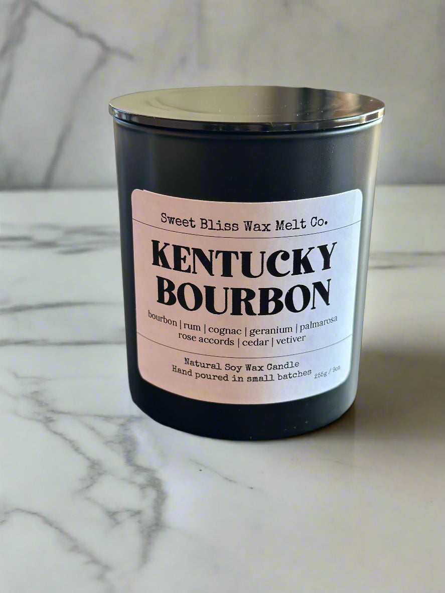 Kentucky Bourbon 9oz Black Jar