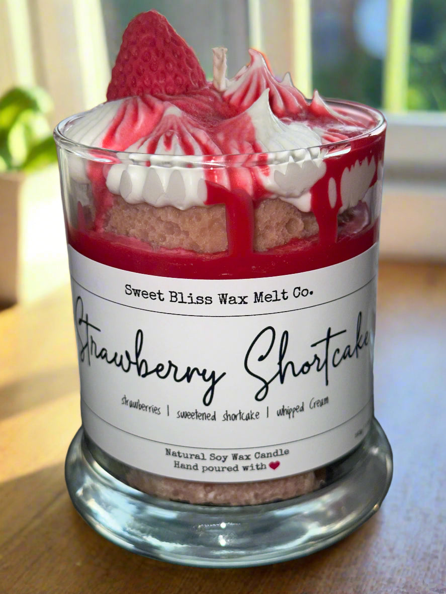 Strawberry Shortcake Whipped Dessert Candles ( very limited quantity)