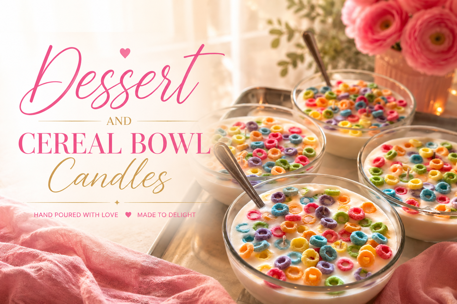 Dessert & Cereal Bowl Candles