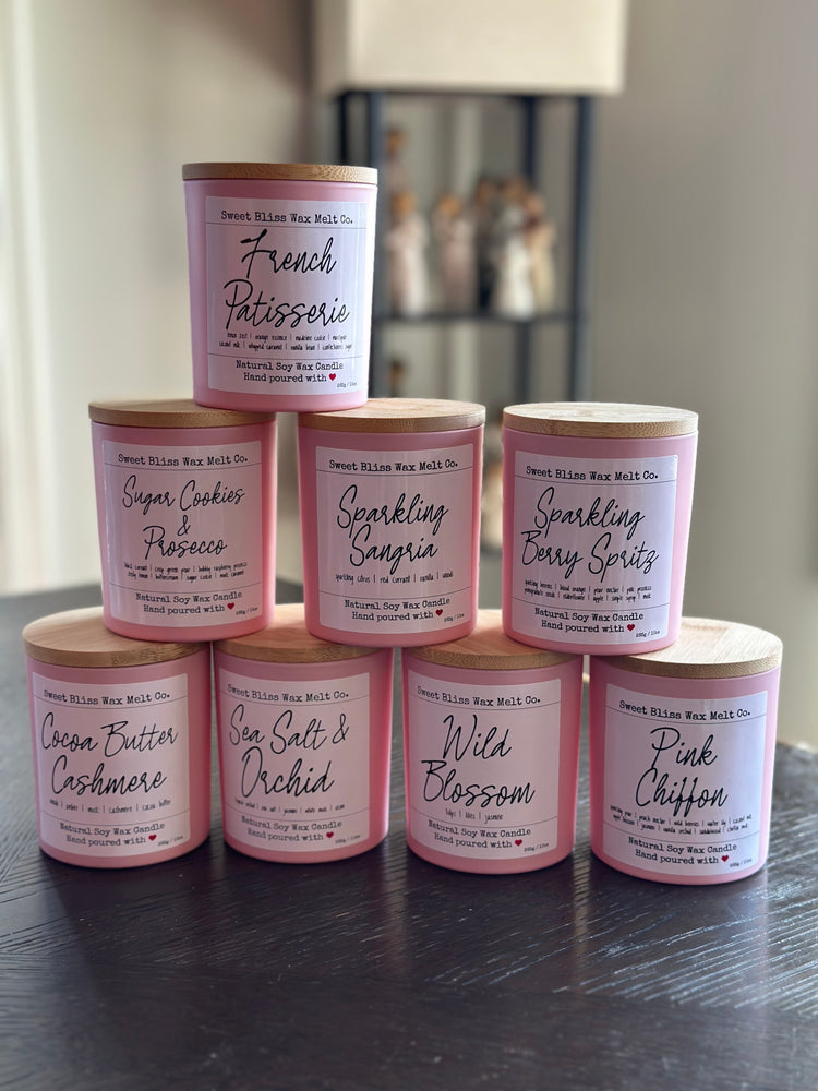 10oz Pink Jars