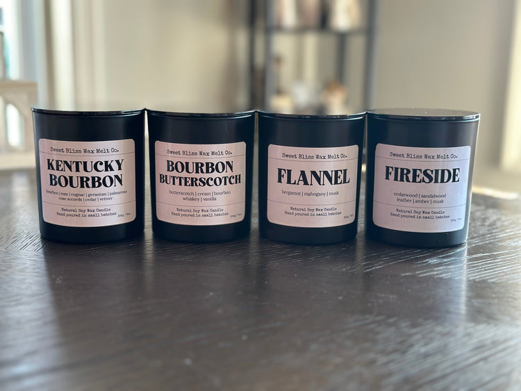 9oz Black Jar / Masculine Fragrances