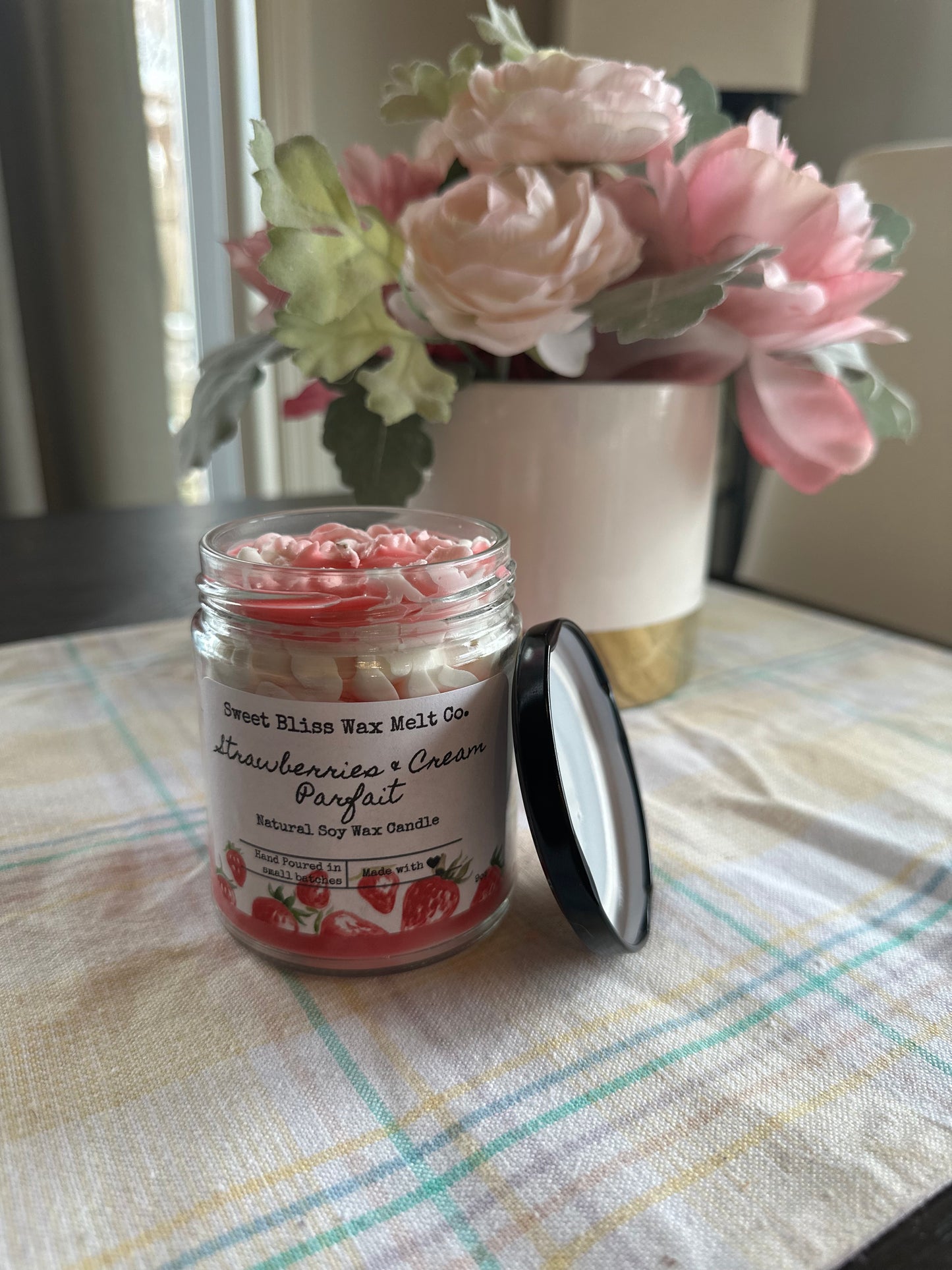 Strawberries and Cream Parfait