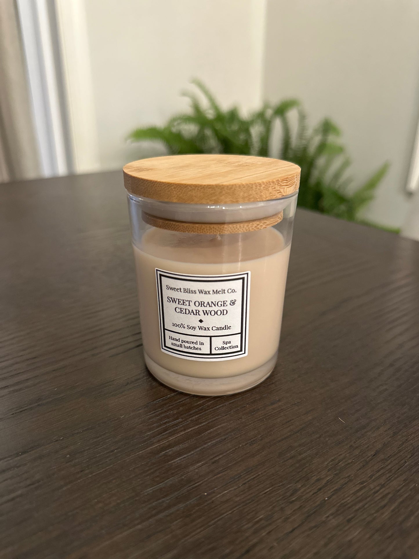 Sweet Orange and Cedar Wood Candle