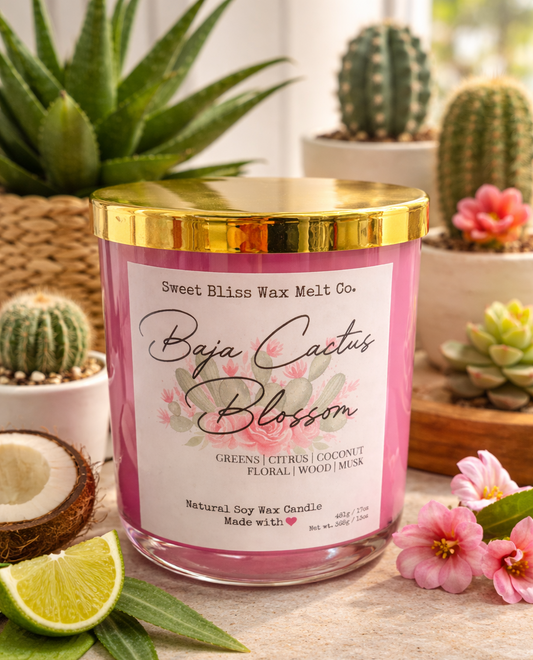 Baja Cactus Blossom Luxury Vessel Limited Release