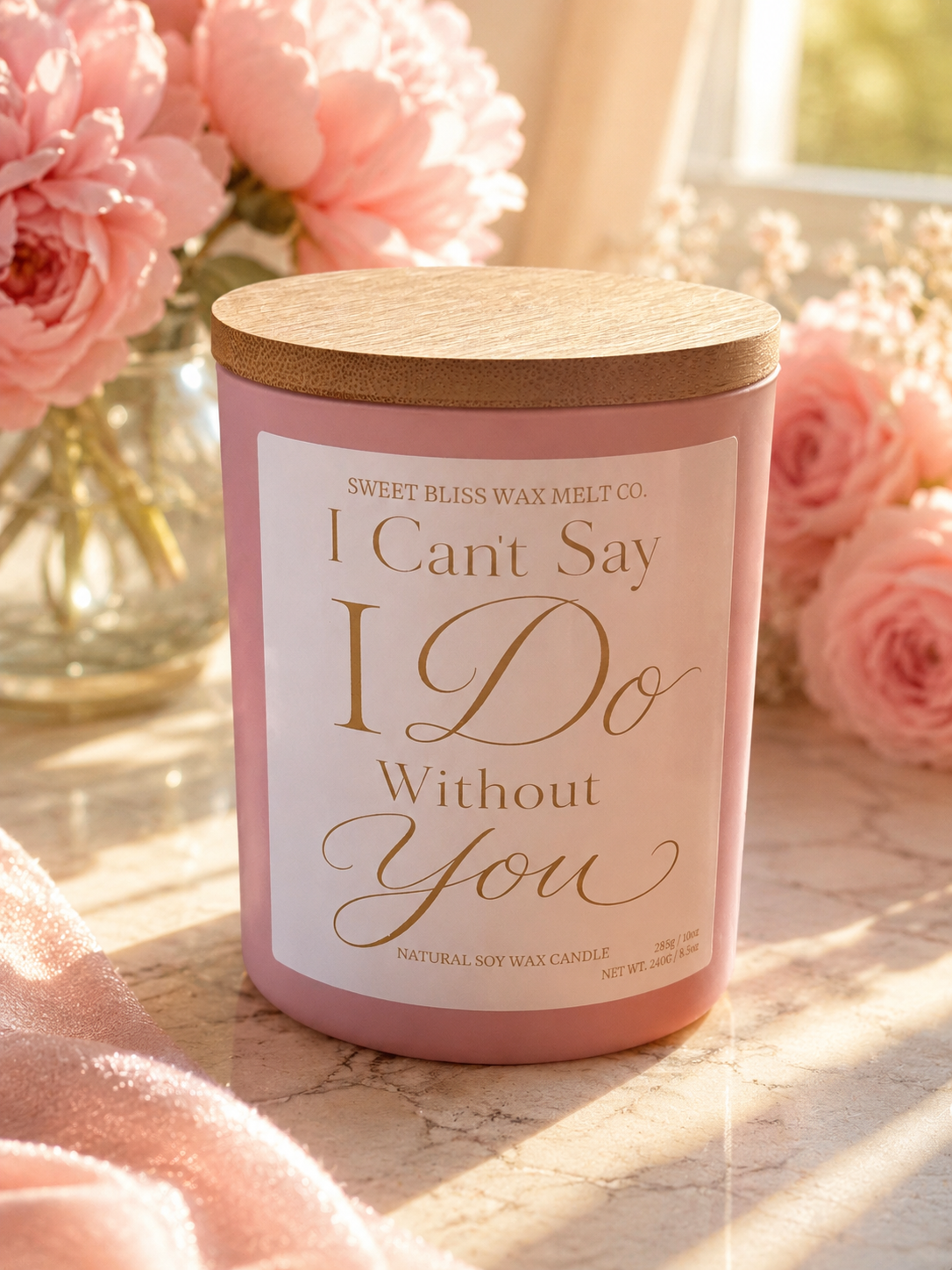 Bridal Party Candle-Fragrance selection upon purchase