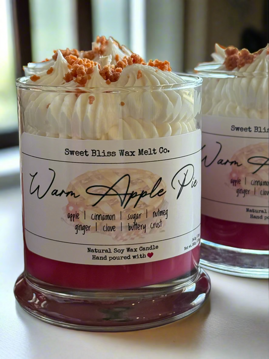 Apple Pie Dessert Jar Candle
