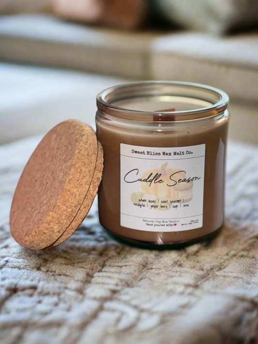Cuddle Season Wooden Wick Vessel